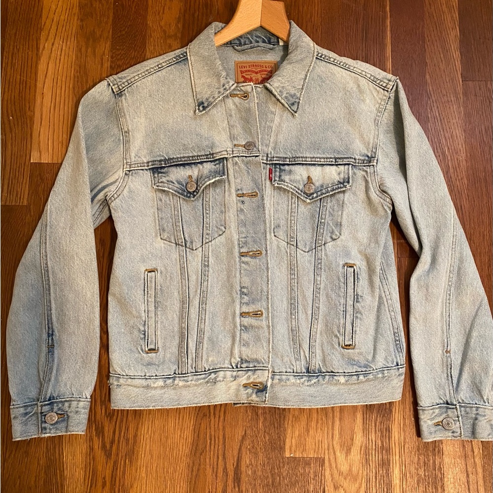 Levi's Blue Lightweight Denim Shirt Jacket